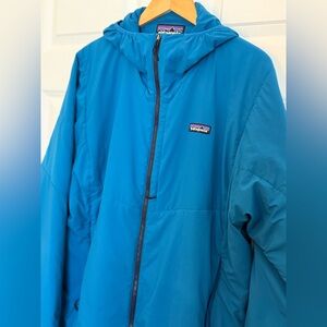 Patagonia Men’s Nano Air Hoody Zip Jacket, Blue, XL - EUC!